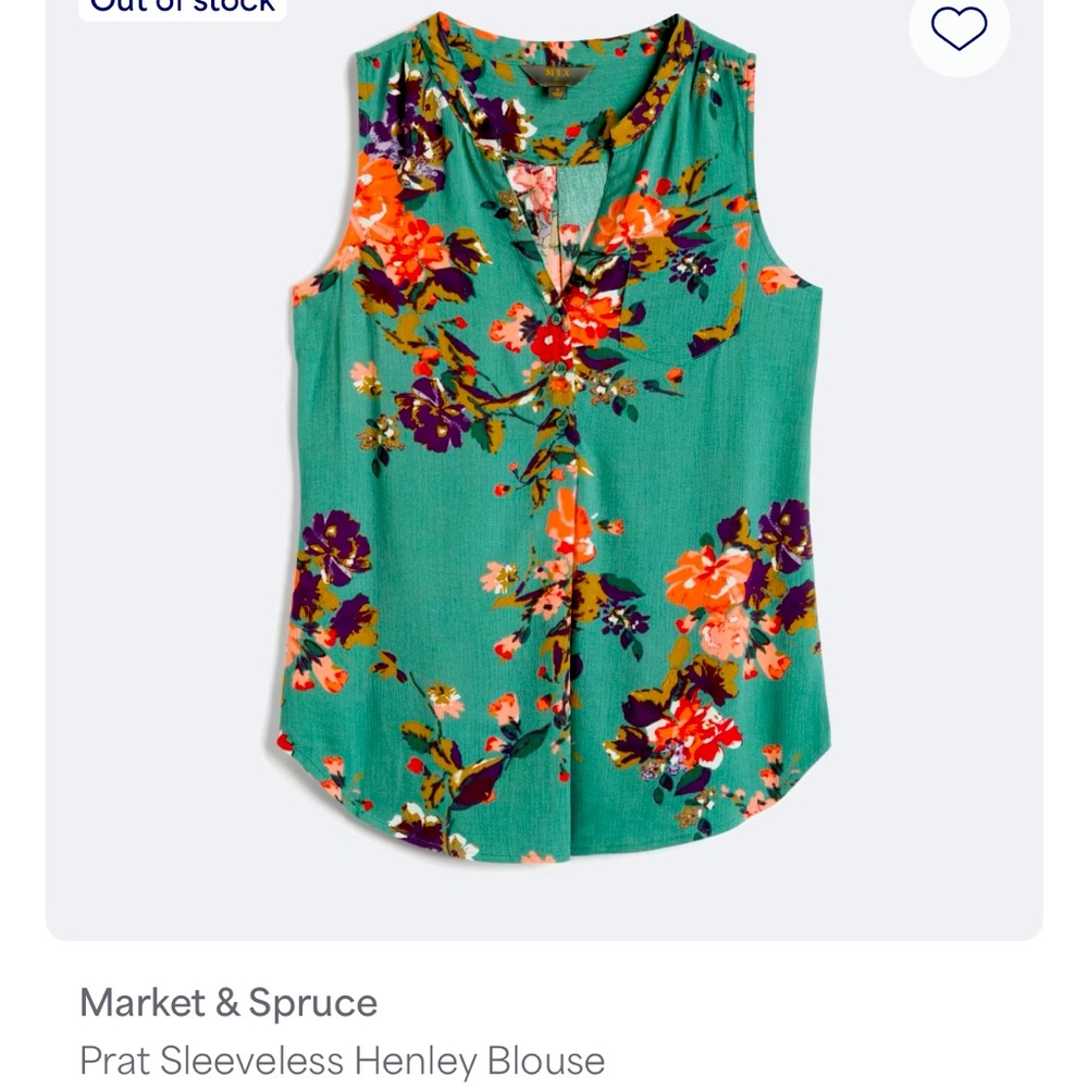 Market and Spruce Blouse